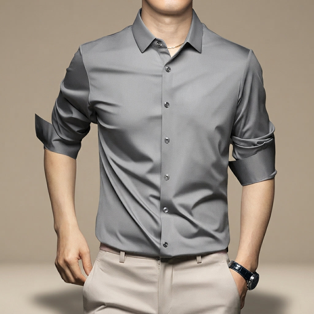 Esmaeel - Bequemes, knitterfreies Poloshirt