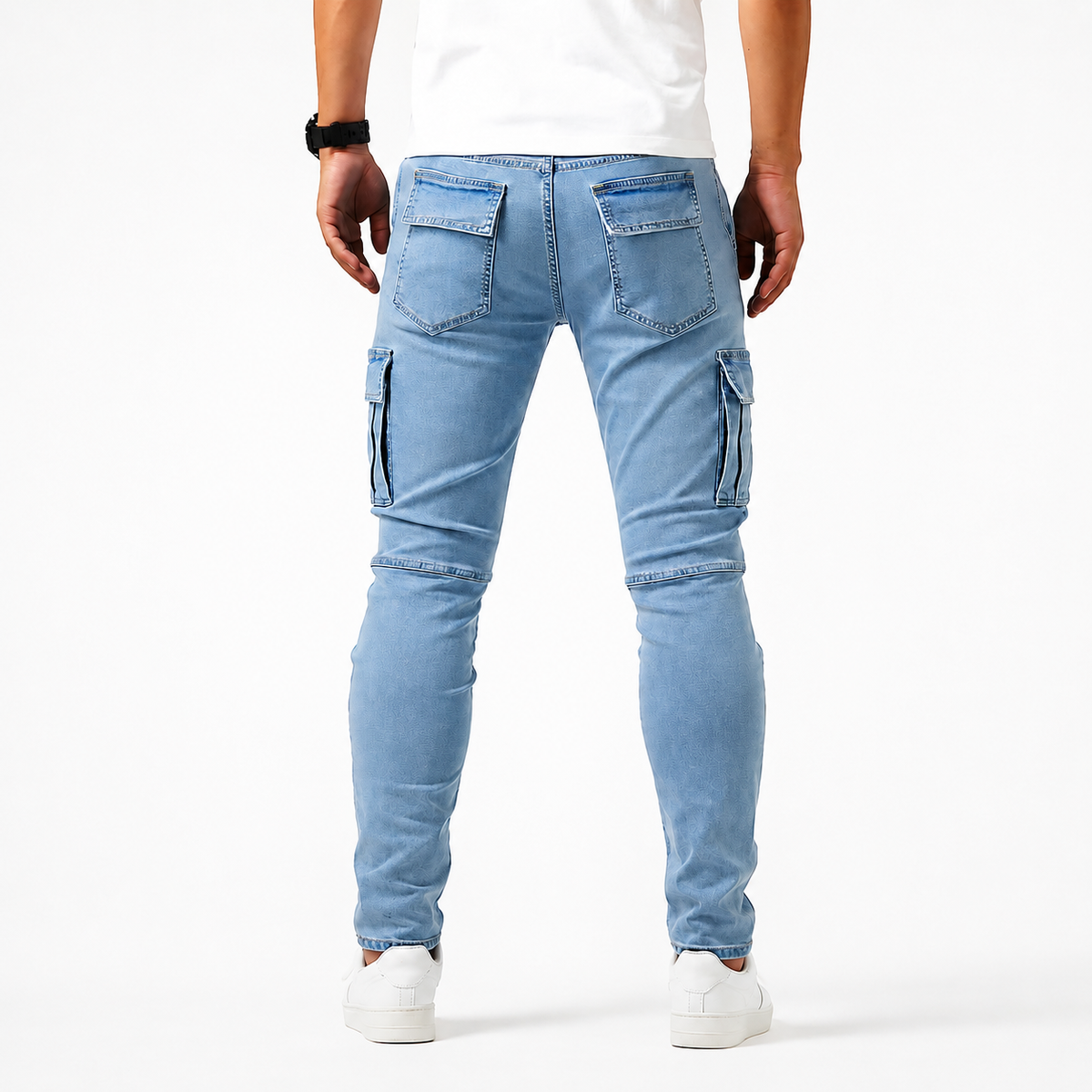 Zilton - Bequeme Slim-Fit-Cargohose