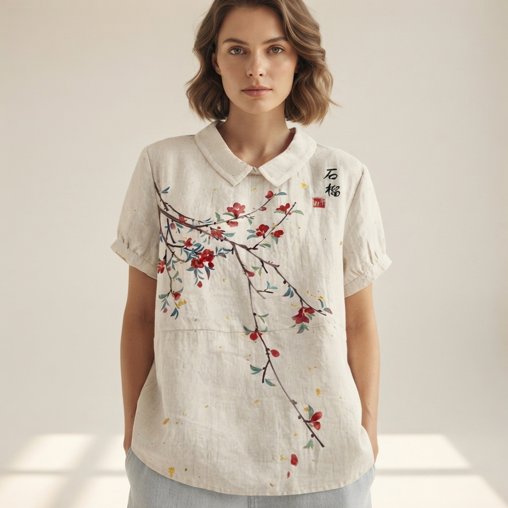 Salmah - Elegante und Luftige Bluse