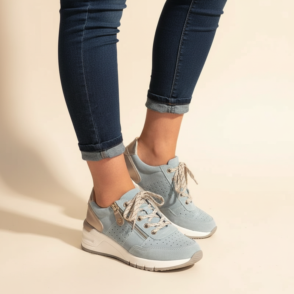 Nolwene - Komfortable Schnürsneaker