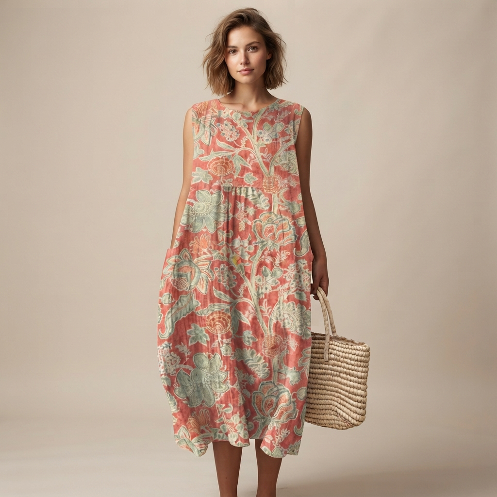 Elisa - Elegantes ärmelloses Kleid