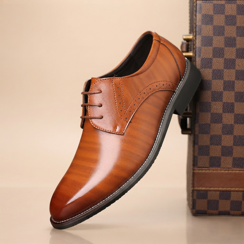 Tristan - Angenehme, formelle Schnürschuhe