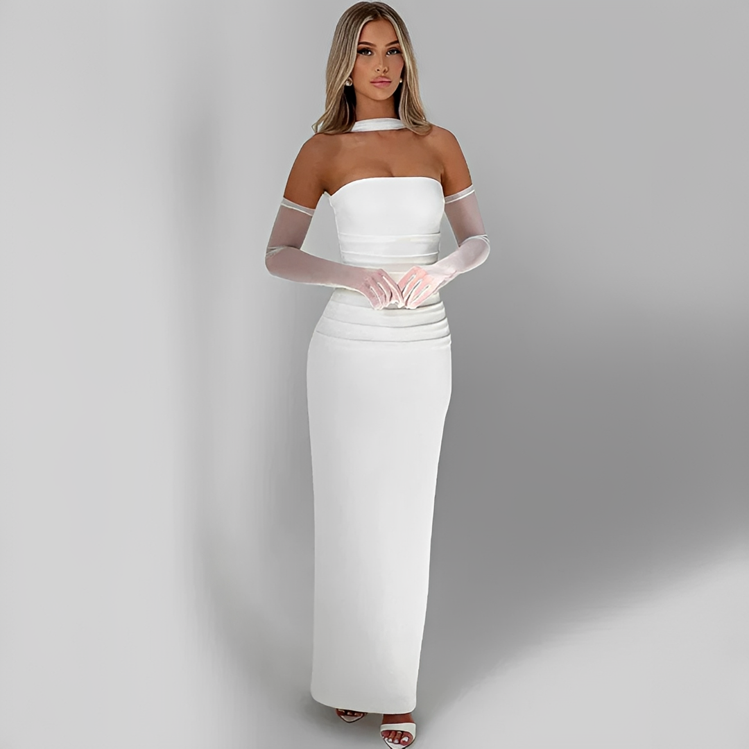 Carmila - Schlauchoberteil in edlem, schlankem Kleid