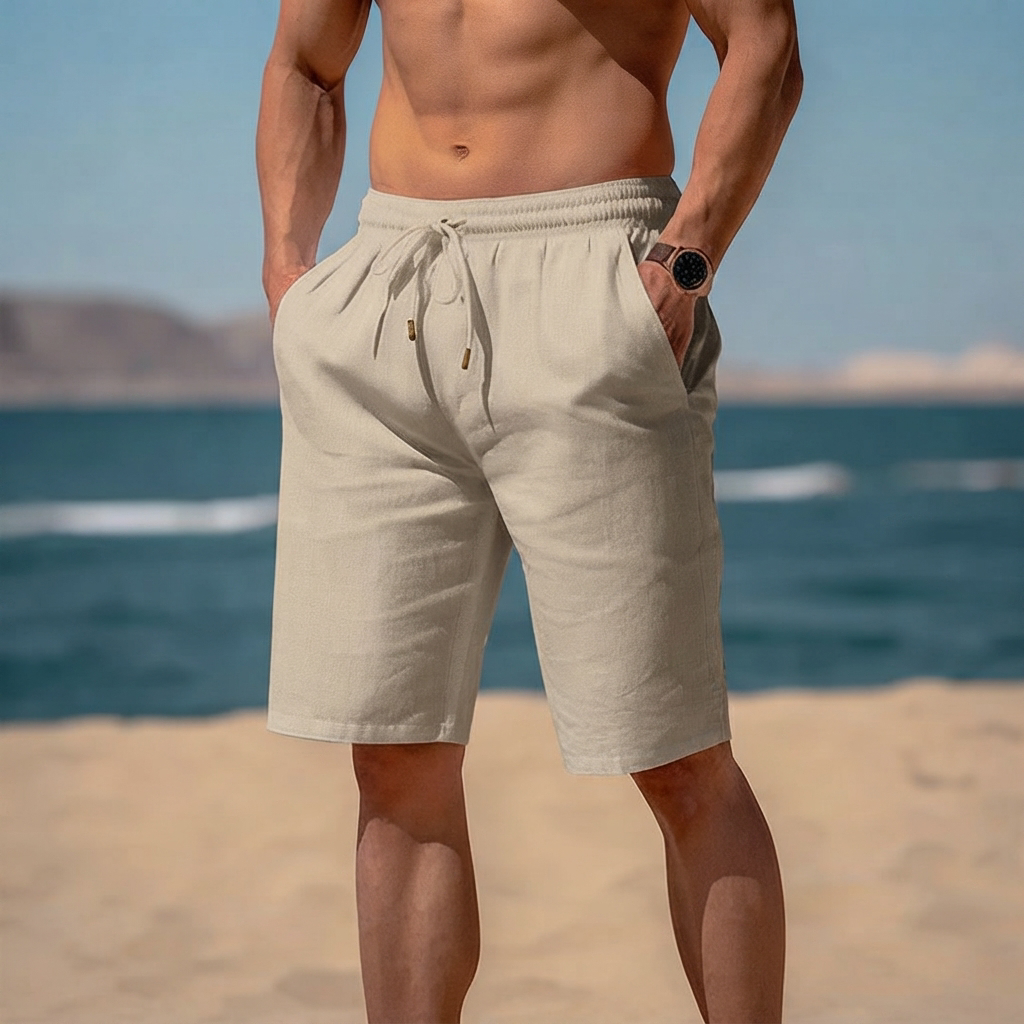 Junziem - Bequeme Shorts mit Schnurzug