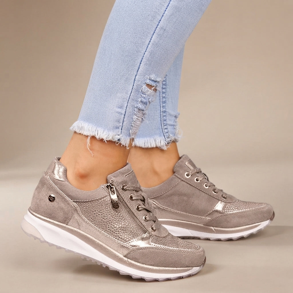 Gayle - Komfortable Schnürschuhe