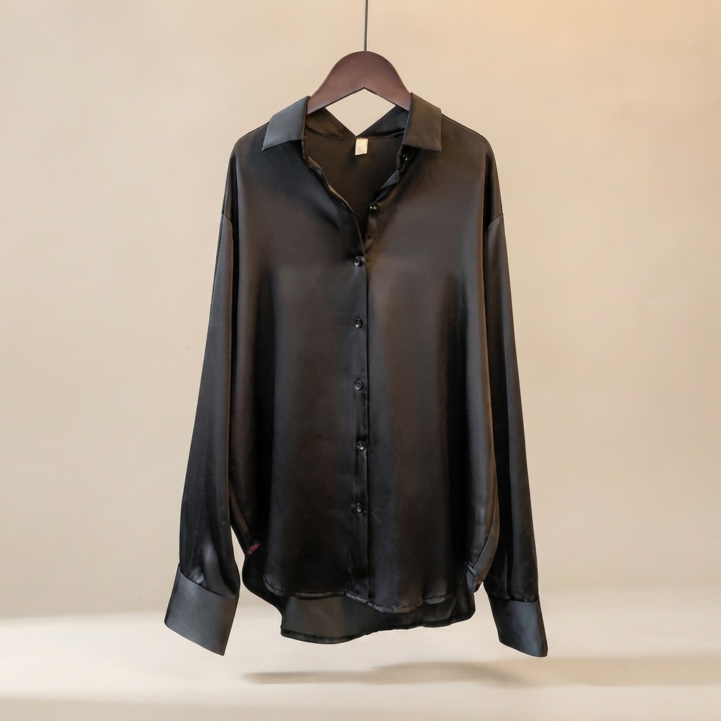 Chazzy - Glänzende, stilvolle Bluse