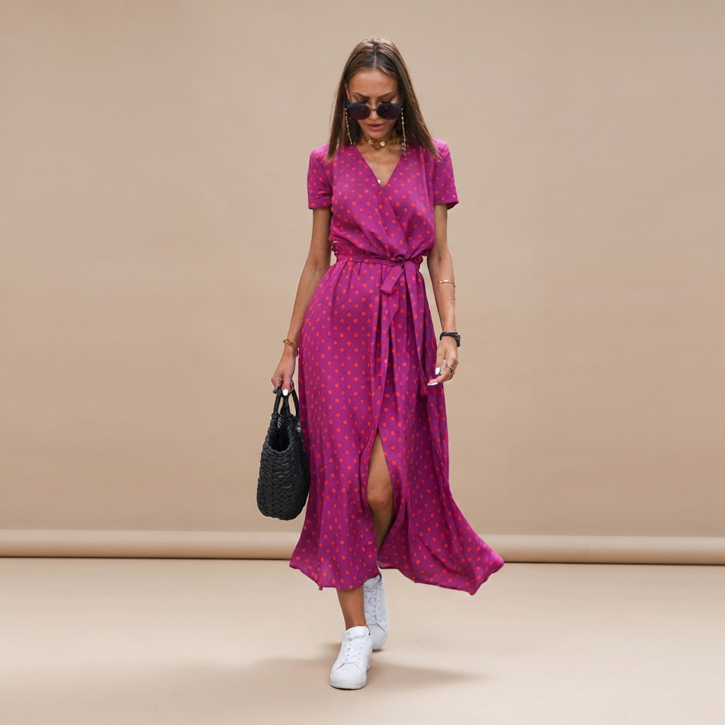 Sophie - Elegantes und leichtes Midikleid