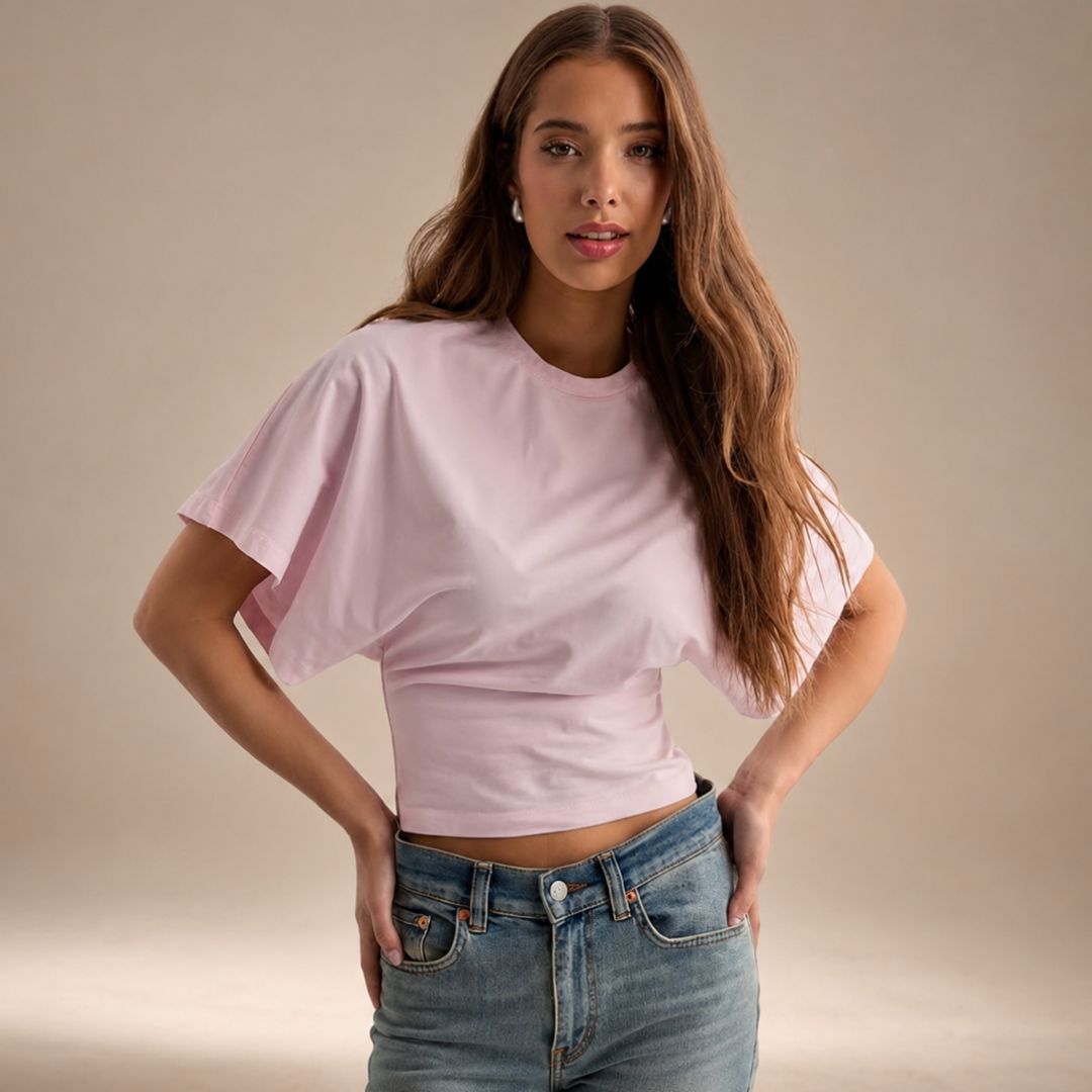 Gwenllian - Bequemes, locker geschnittenes T-Shirt