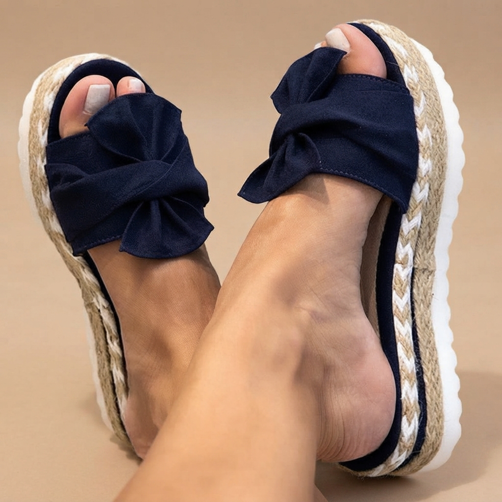 Claudia - Modische Sandalen mit Schleifen