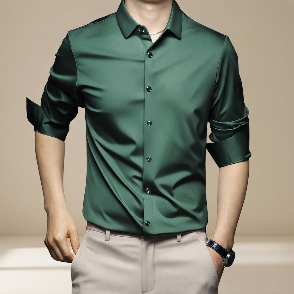 Esmaeel - Bequemes, knitterfreies Poloshirt