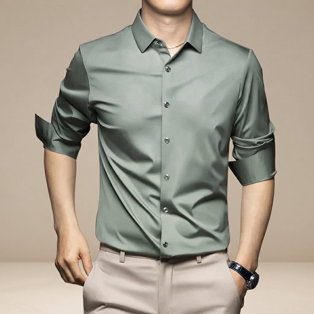 Esmaeel - Bequemes, knitterfreies Poloshirt