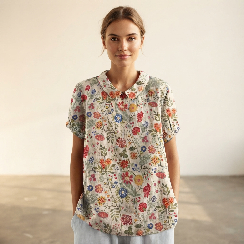 Salmah - Elegante und Luftige Bluse