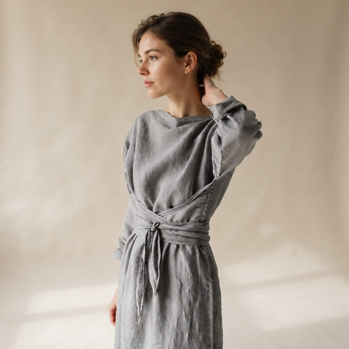 Ashlee - Lässiges Maxikleid ohne Gürtel