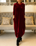 Zalinia - Elegantes Kleid mit Rundhalsausschnitt