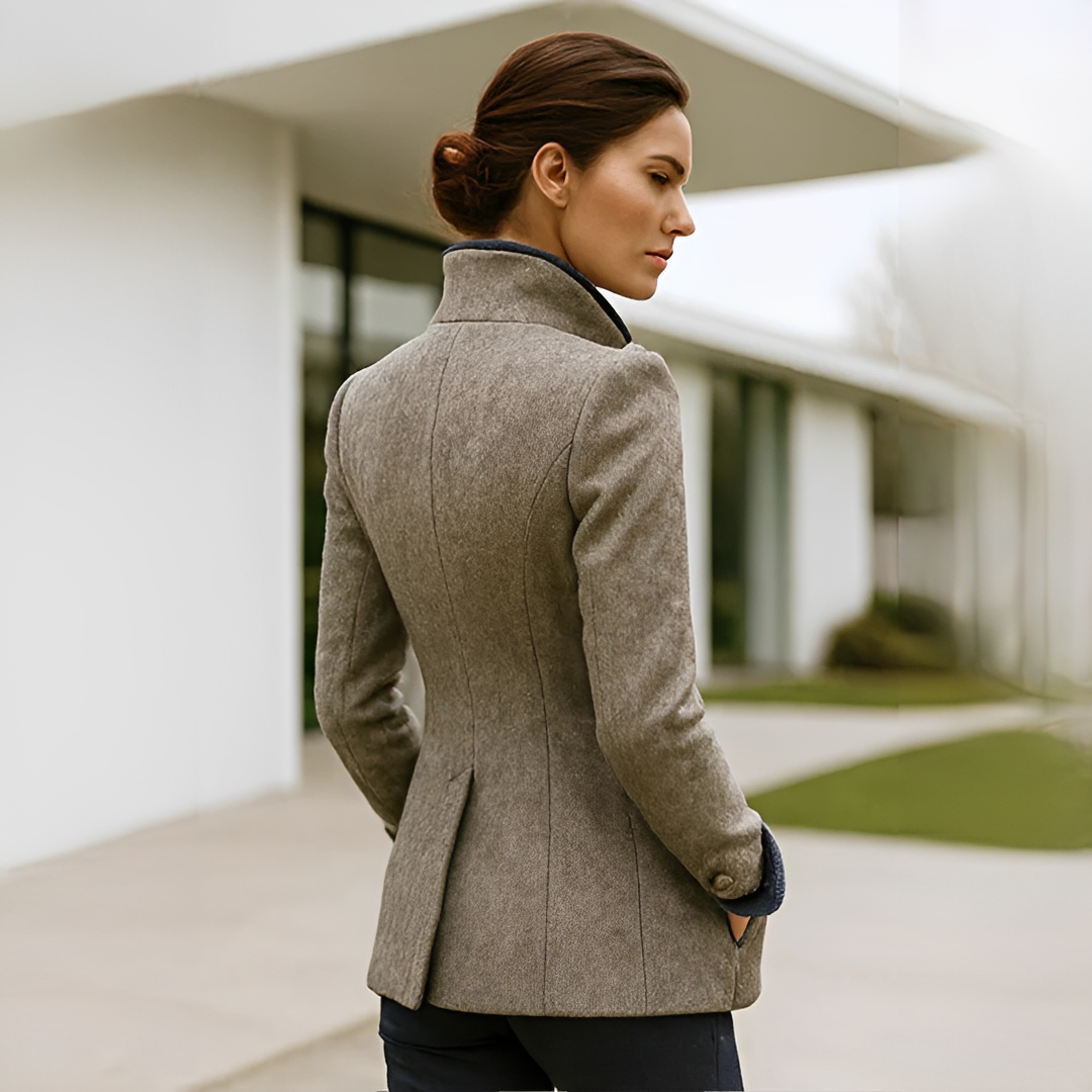 Valerie - Schicke Jacke mit hohem Kragen