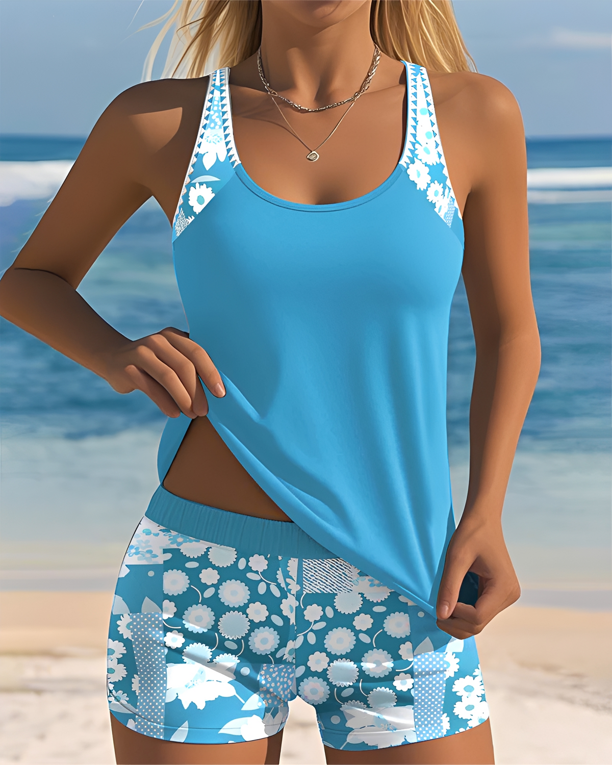 Jasmeen - Trendiges Tankini-Set