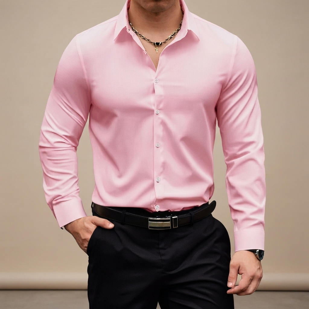 Percy - Komfortables Langarm-Poloshirt