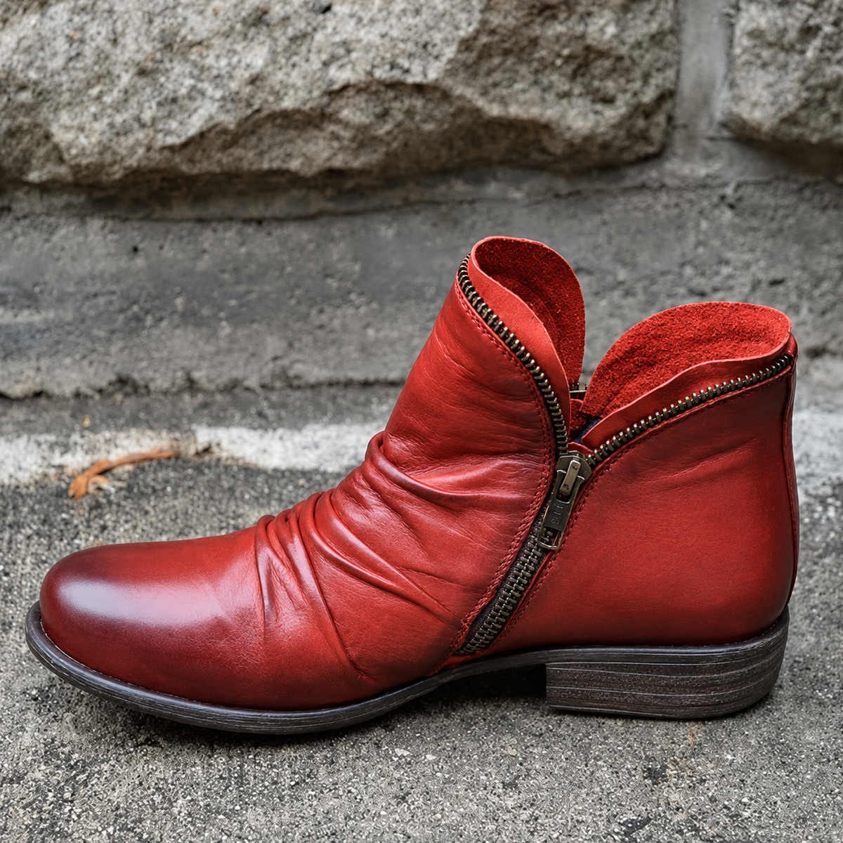Julie - Elegante Ankle Boots mit Reißverschluss