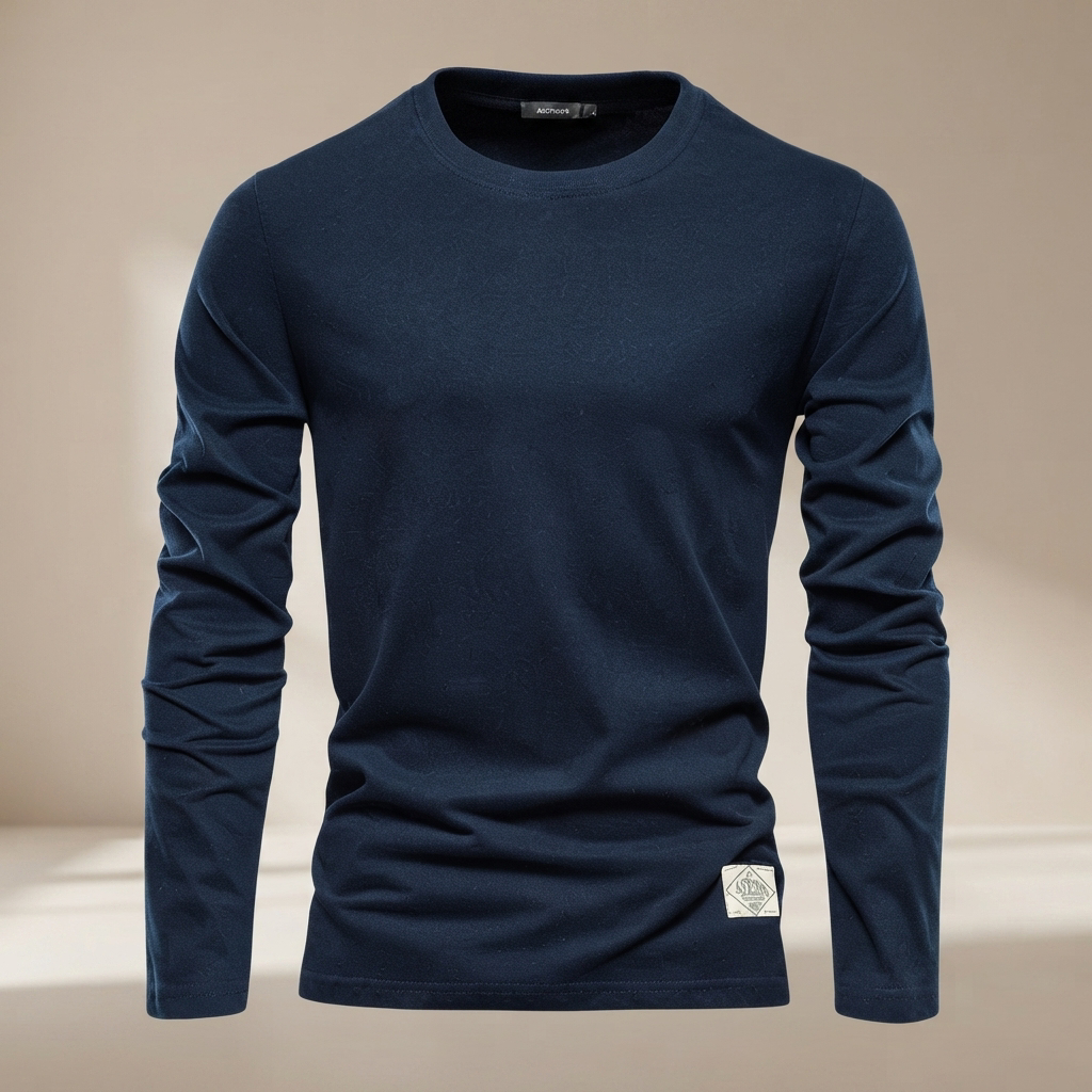 Nelson - Freizeitshirt mit Rundhalsausschnitt