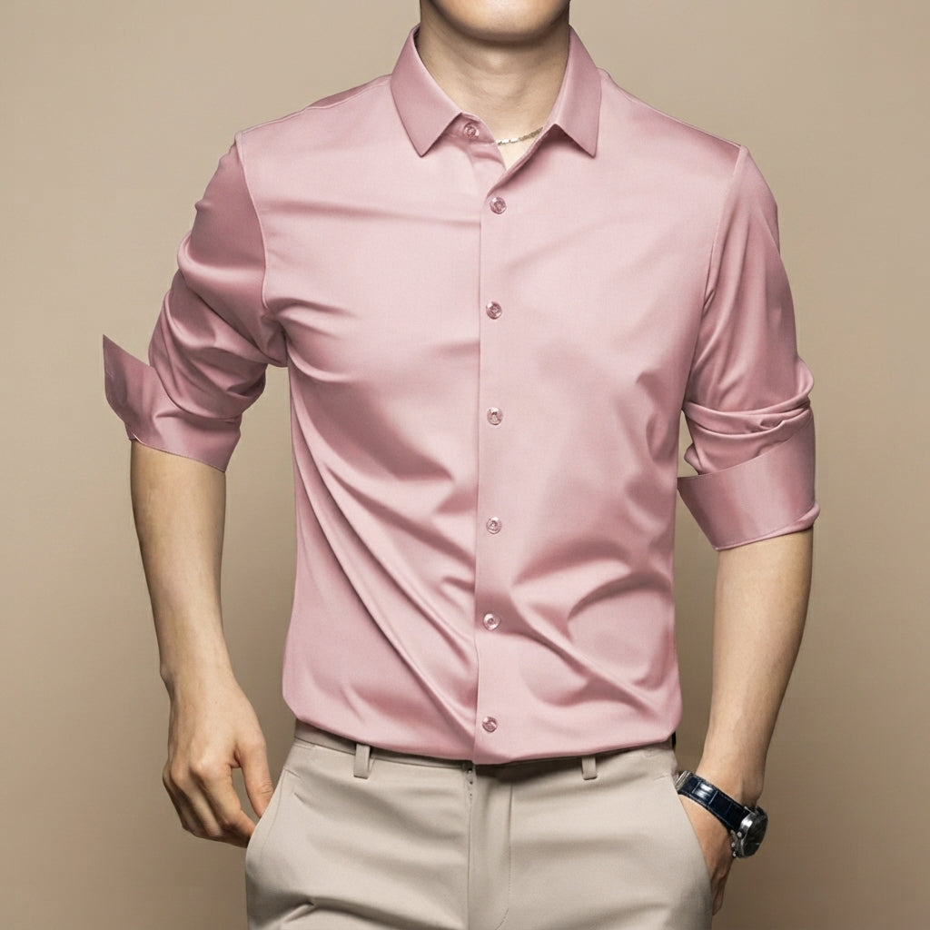 Esmaeel - Bequemes, knitterfreies Poloshirt