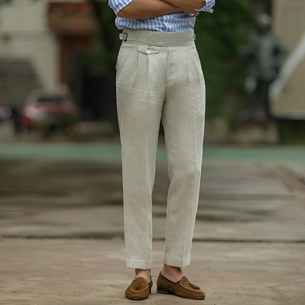 Randall - Hoch geschnittene Hose für einen eleganten Look