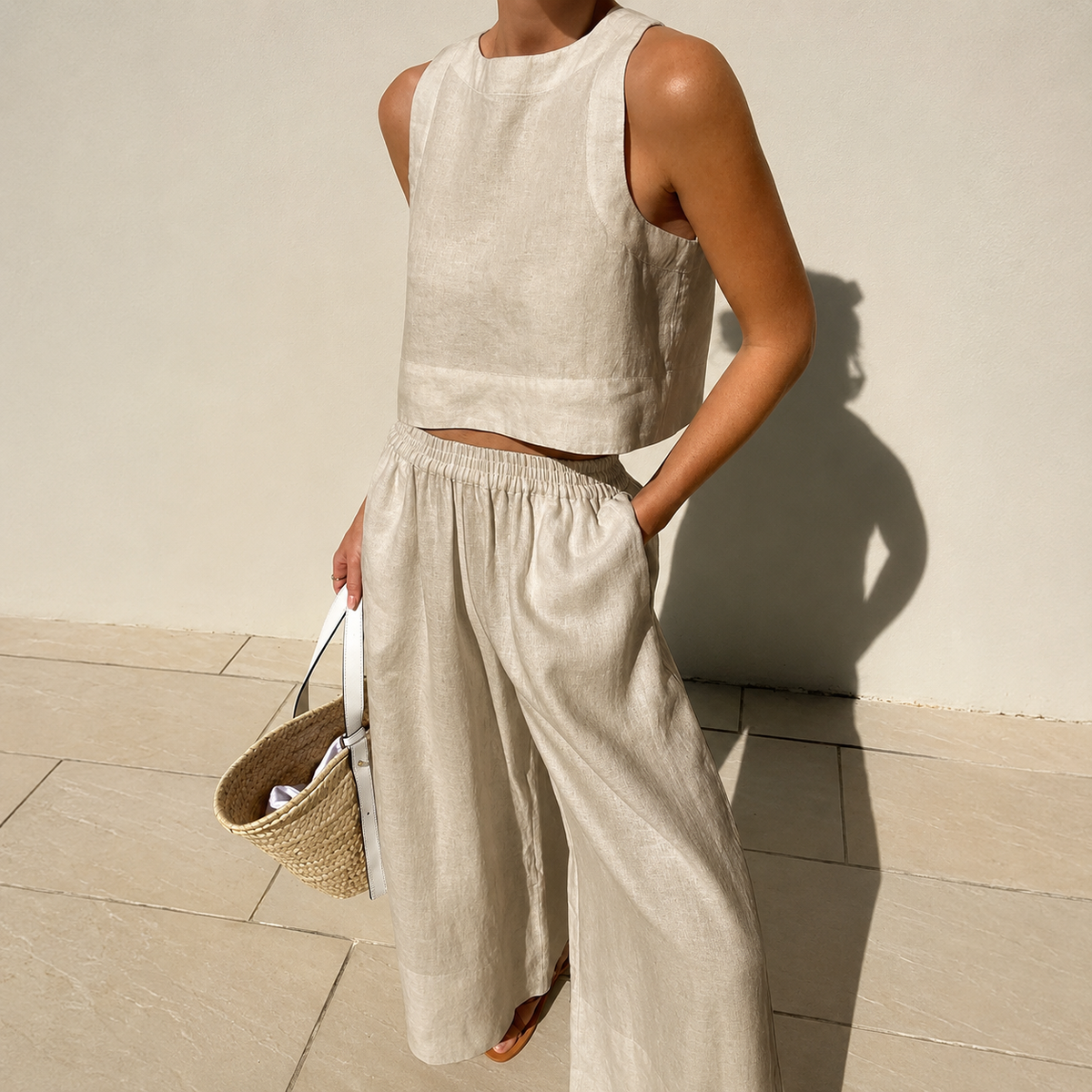 Thelma - Komfortables und Entspanntes Hosen-Set
