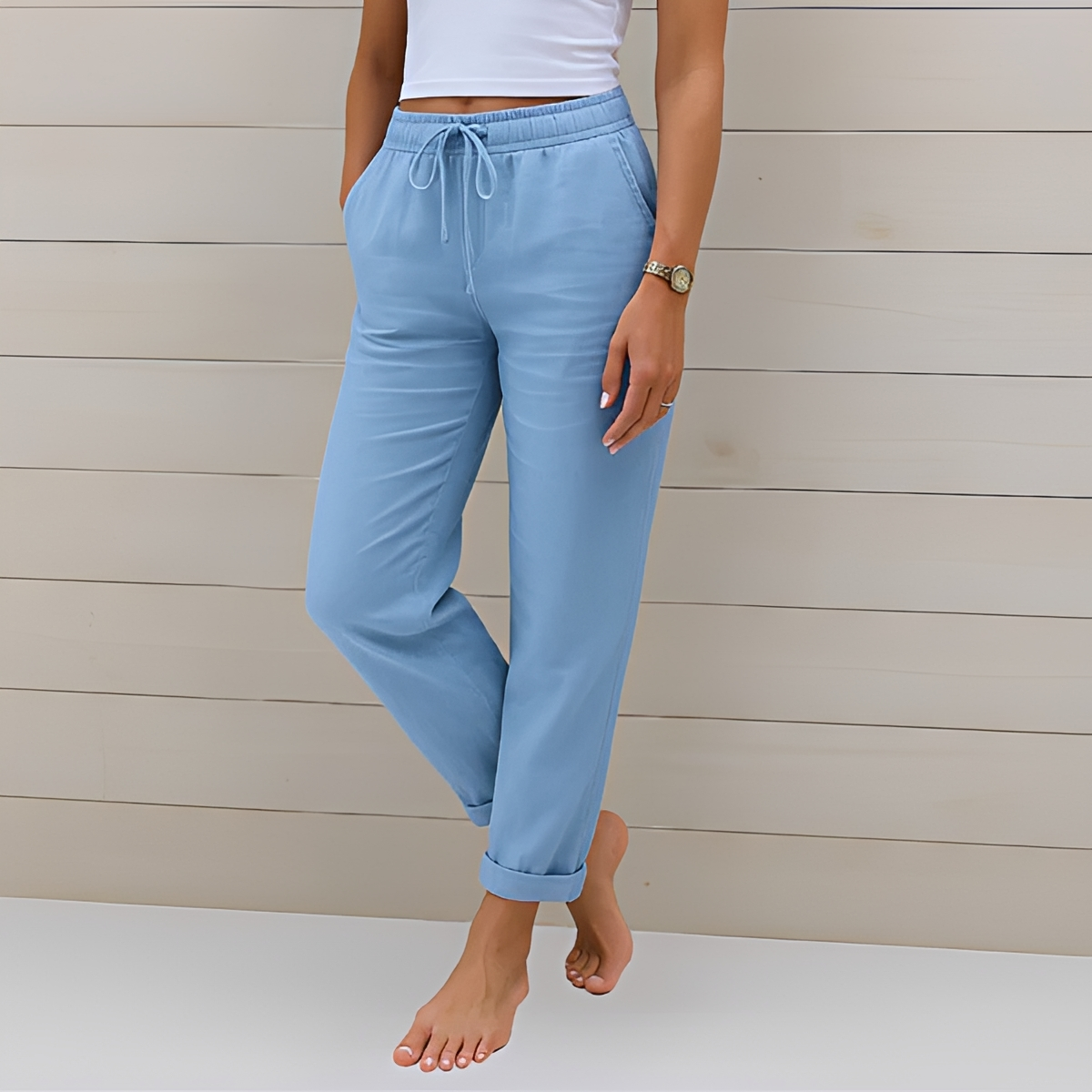 Audrey - Bequeme Hosen mit Zugband