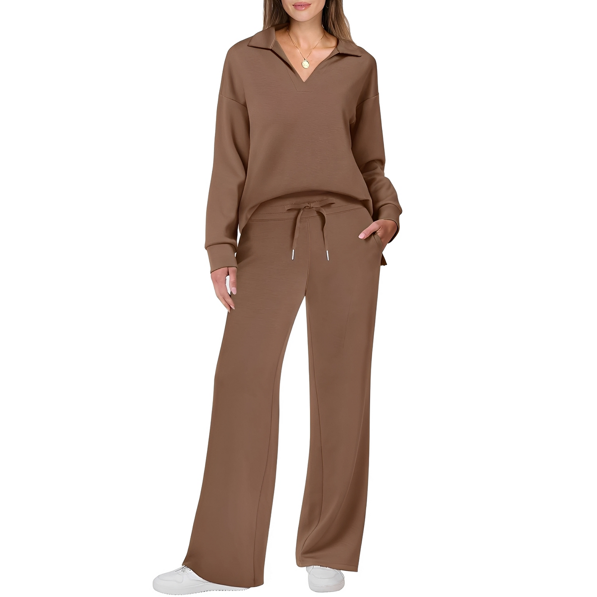 Justina - Komfortables Damen-Set mit Oberteil und Hose