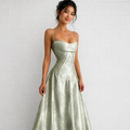 Sandra - Schickes Figurbetontes Maxikleid