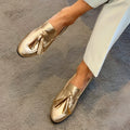 Alyssia - Angenehme Loafer mit Quaste