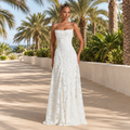 Helena - Elegantes Maxikleid mit freiem Rücken