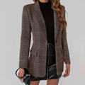 Eshal - Modischer karierter Blazer