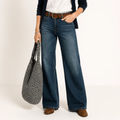 Majken - Modische Jeans mit weitem Bein