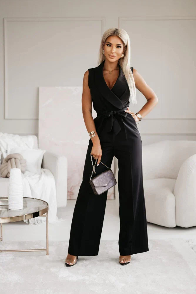 Ärmelloser Jumpsuit - Eleganter Damen Overall
