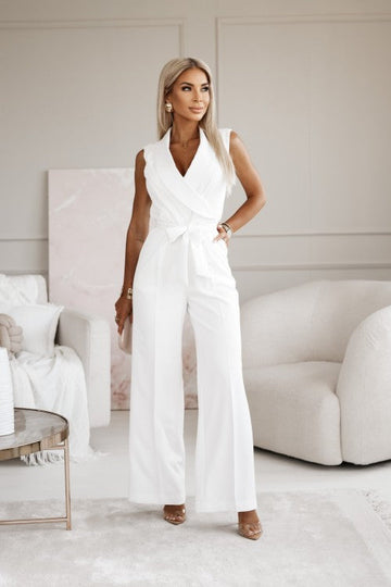 Ärmelloser Jumpsuit - Eleganter Damen Overall