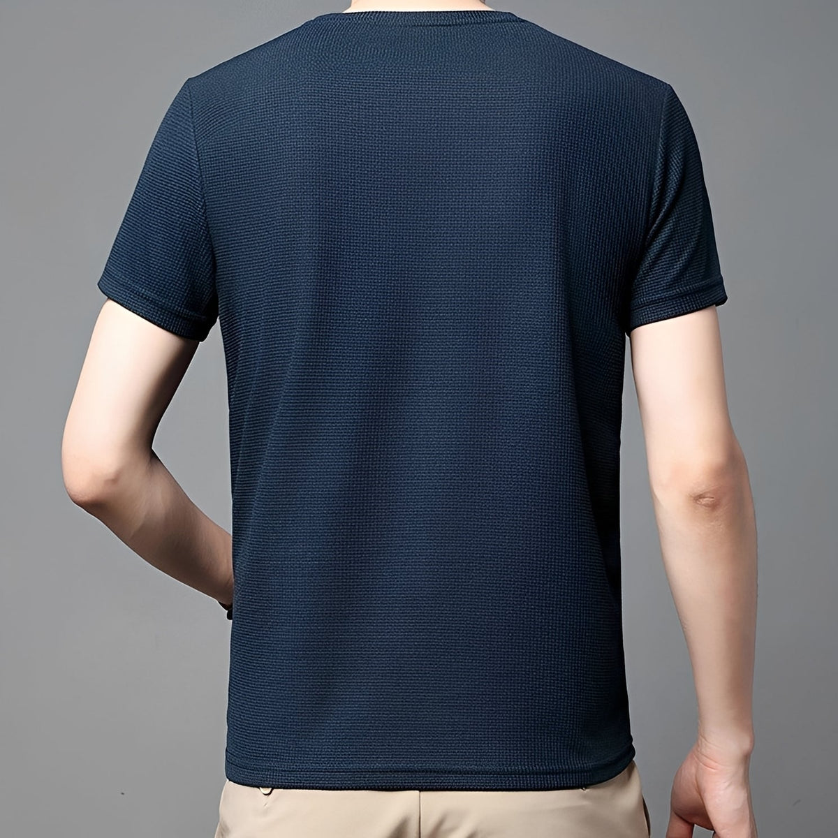 Jed - Komfortables Waffelshirt