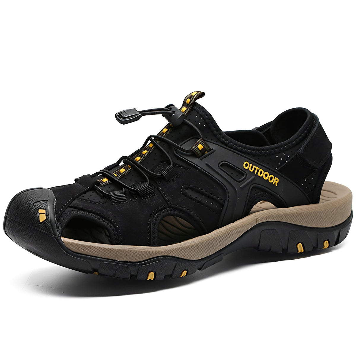 Herren Outdoor-Sandalen – Bequeme geschlossene Trekking-Sandalen für Sommer & Reisen