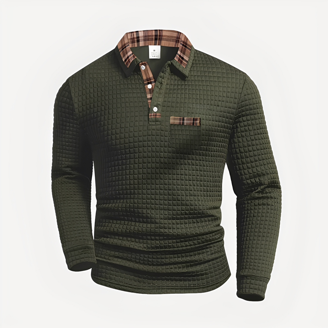 Morris - Schickes Langarm-Poloshirt