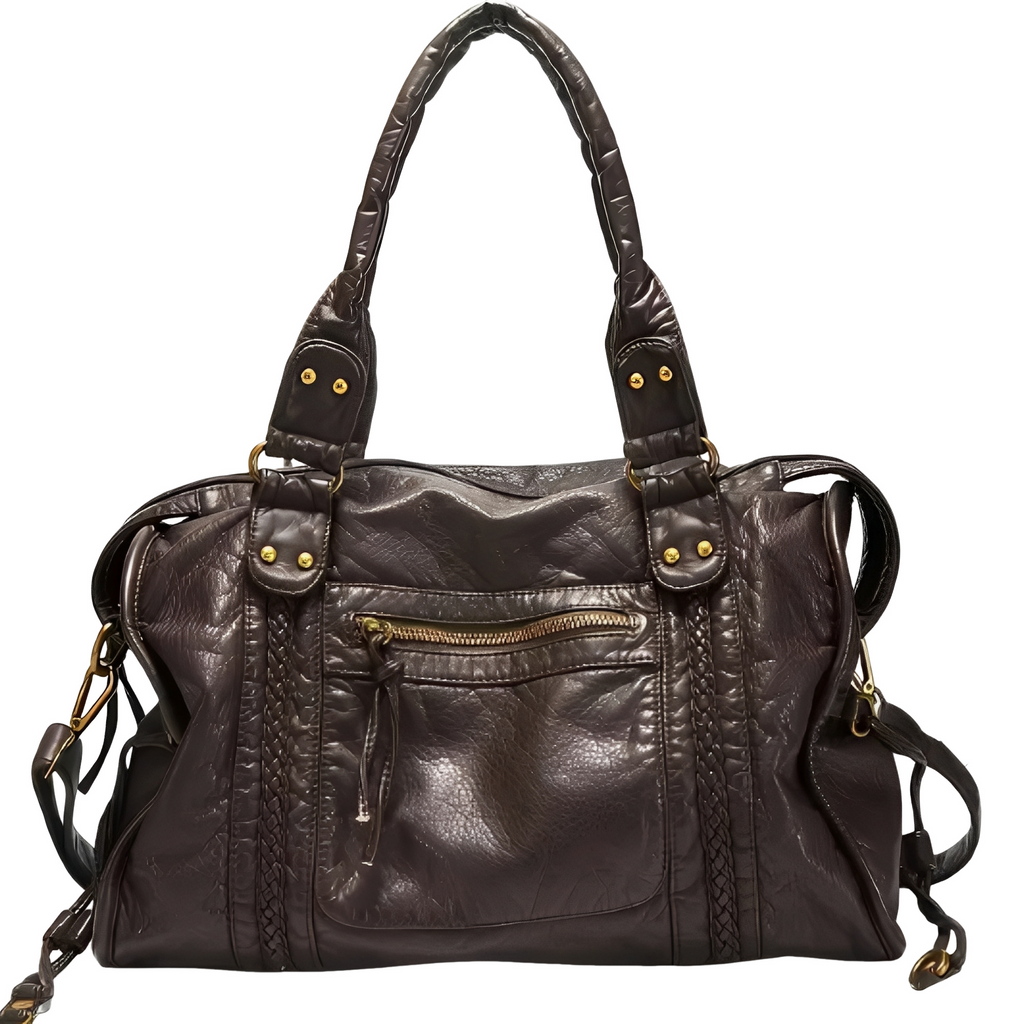 Hollie - Damenhandtasche mit Reißverschluss im entspannten Stil