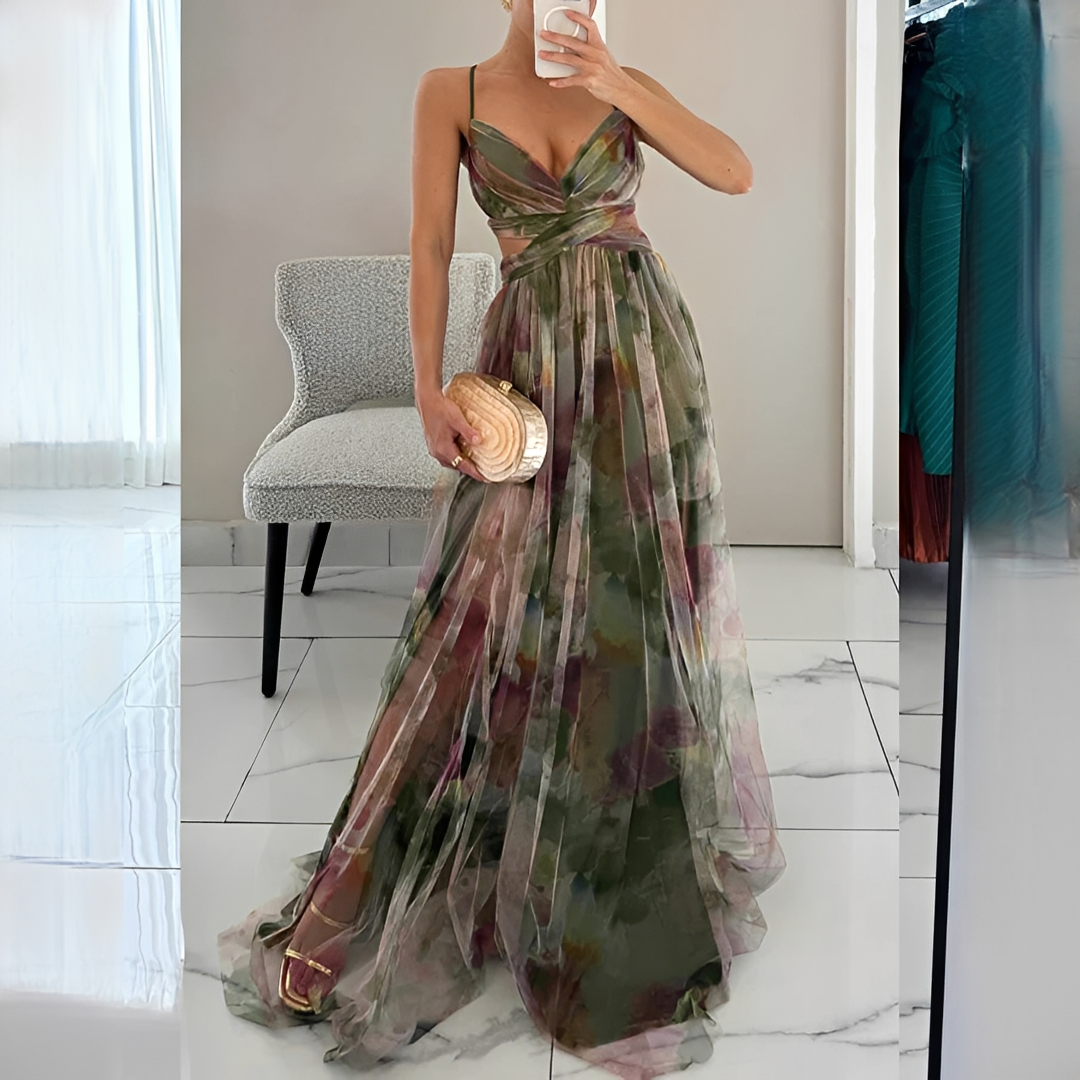 Lucinda - Stilvolles und fließendes Maxikleid