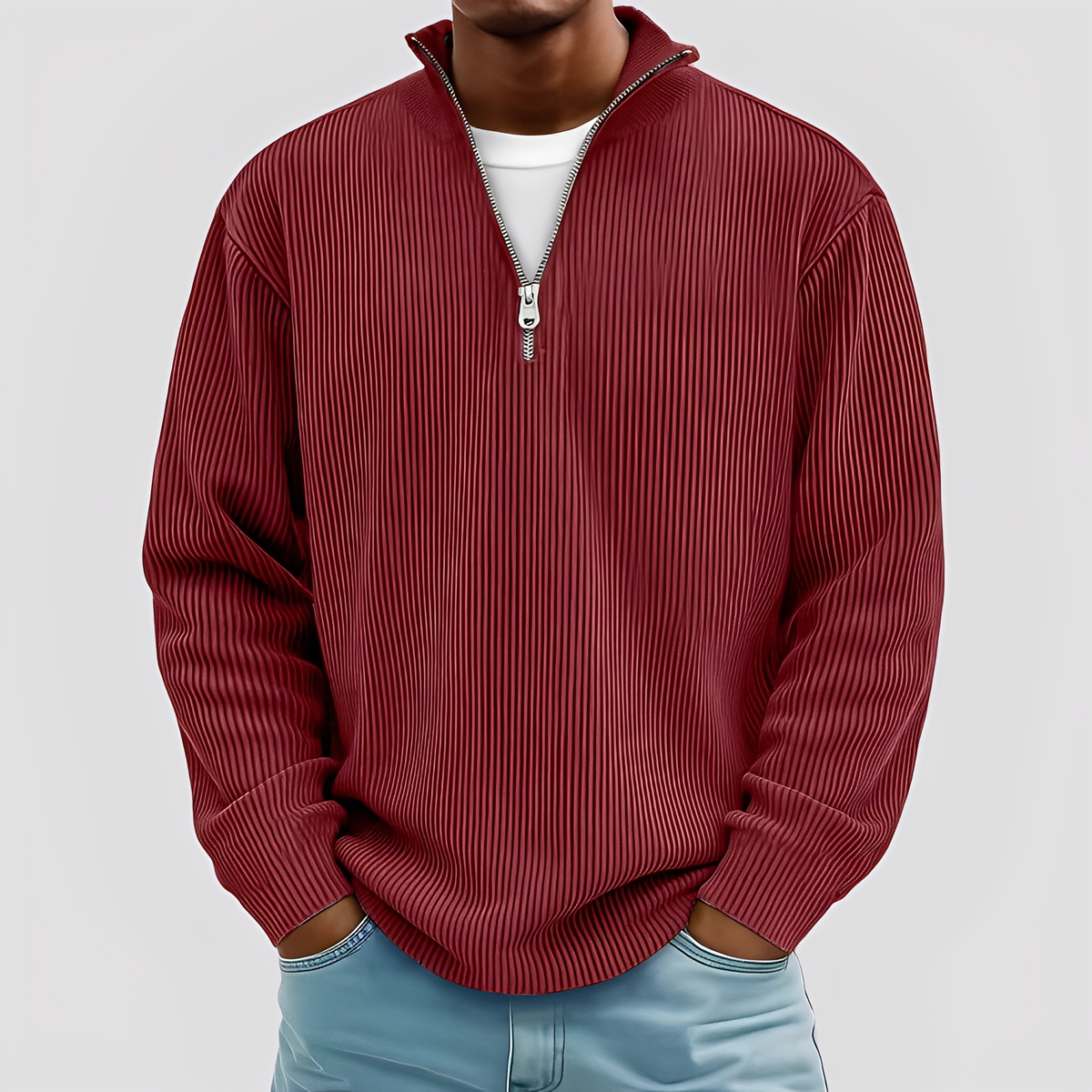 Henry - Moderner, kuscheliger und warmer Herrenpullover