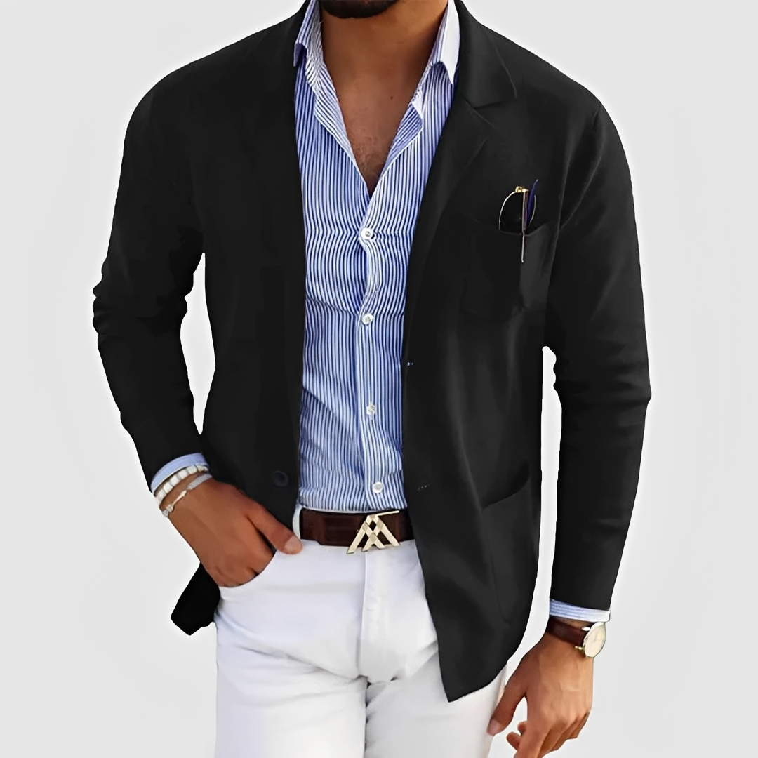 Toby - Klassische Jacke mit Knöpfen