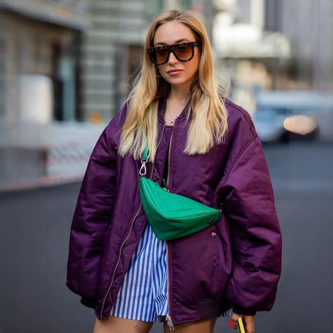 Vanessa - Kuschelige Oversized-Jacke