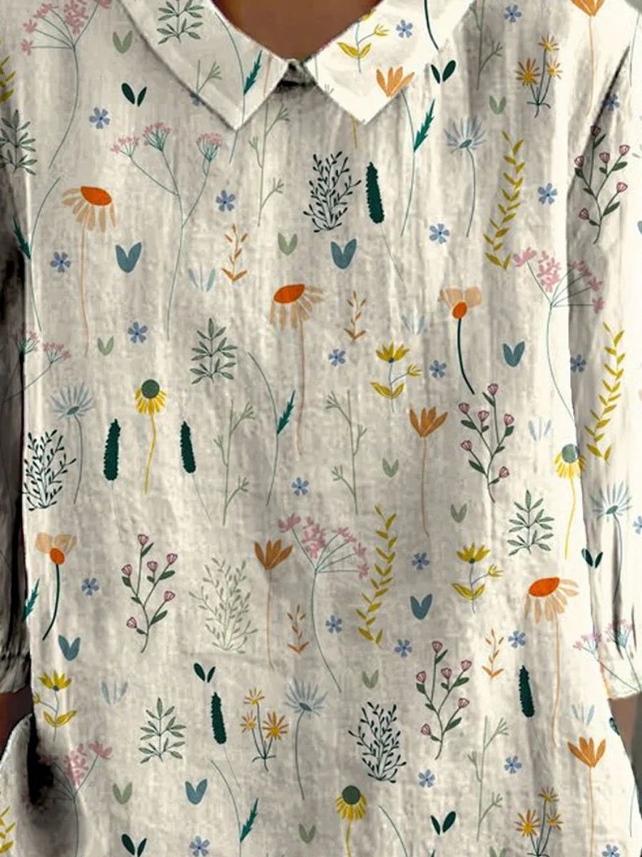 Raelyn - Freizeitbluse mit Blumenmuster