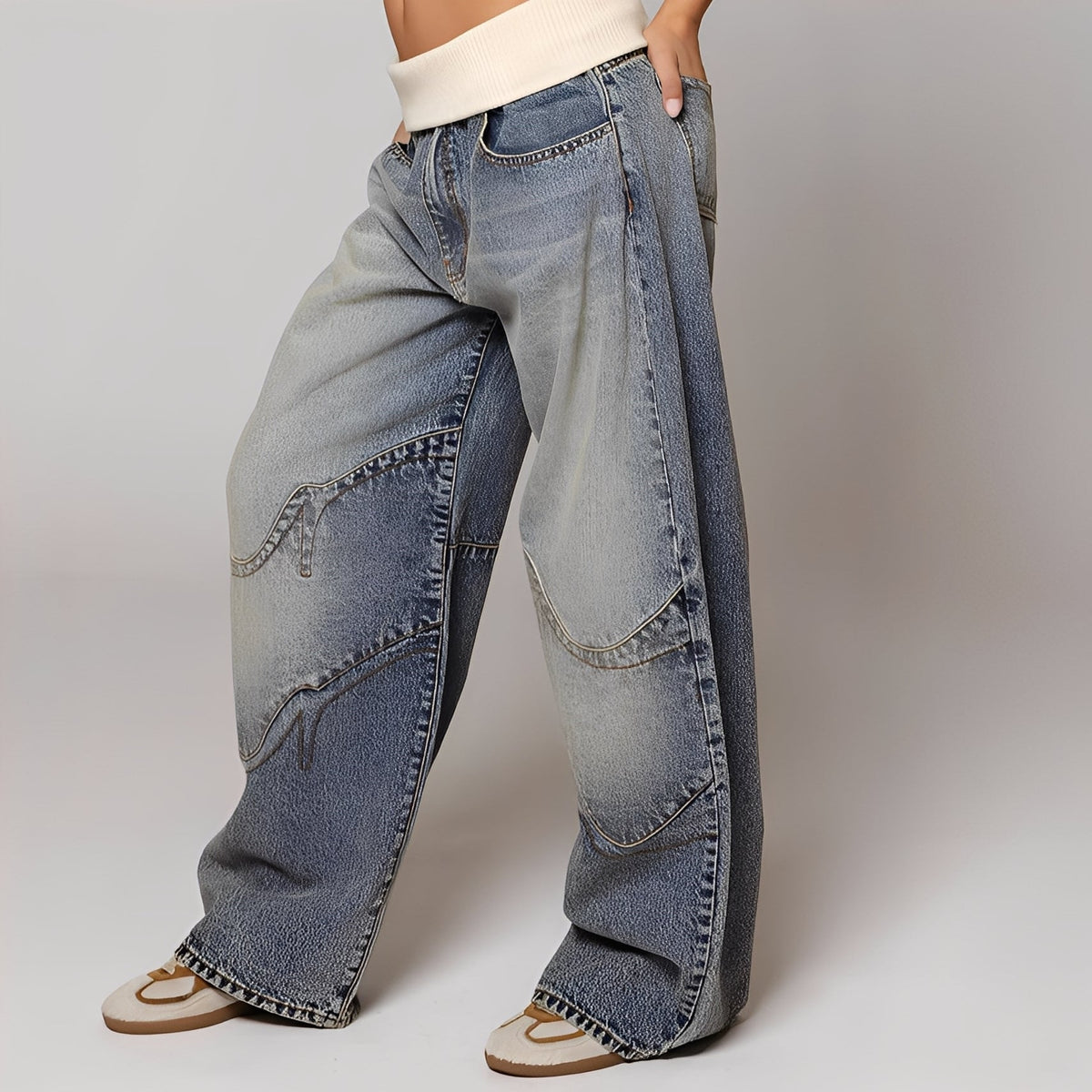 Vanessa - Bequeme, locker geschnittene Jeans