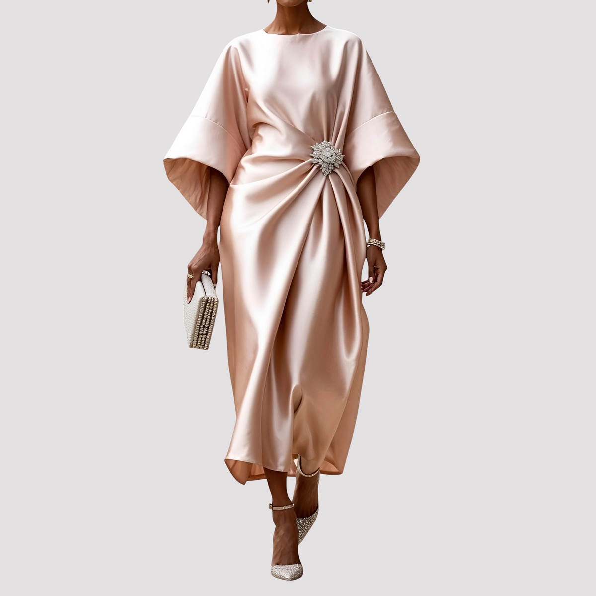 Kay - Elegantes Wickel-Midikleid