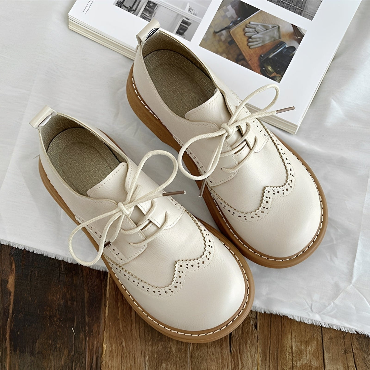 Vanessa - Klassische Oxford-Schuhe für Frauen