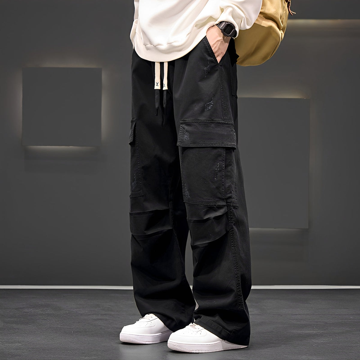 Brennan - Bequeme weite Cargo-Hosen