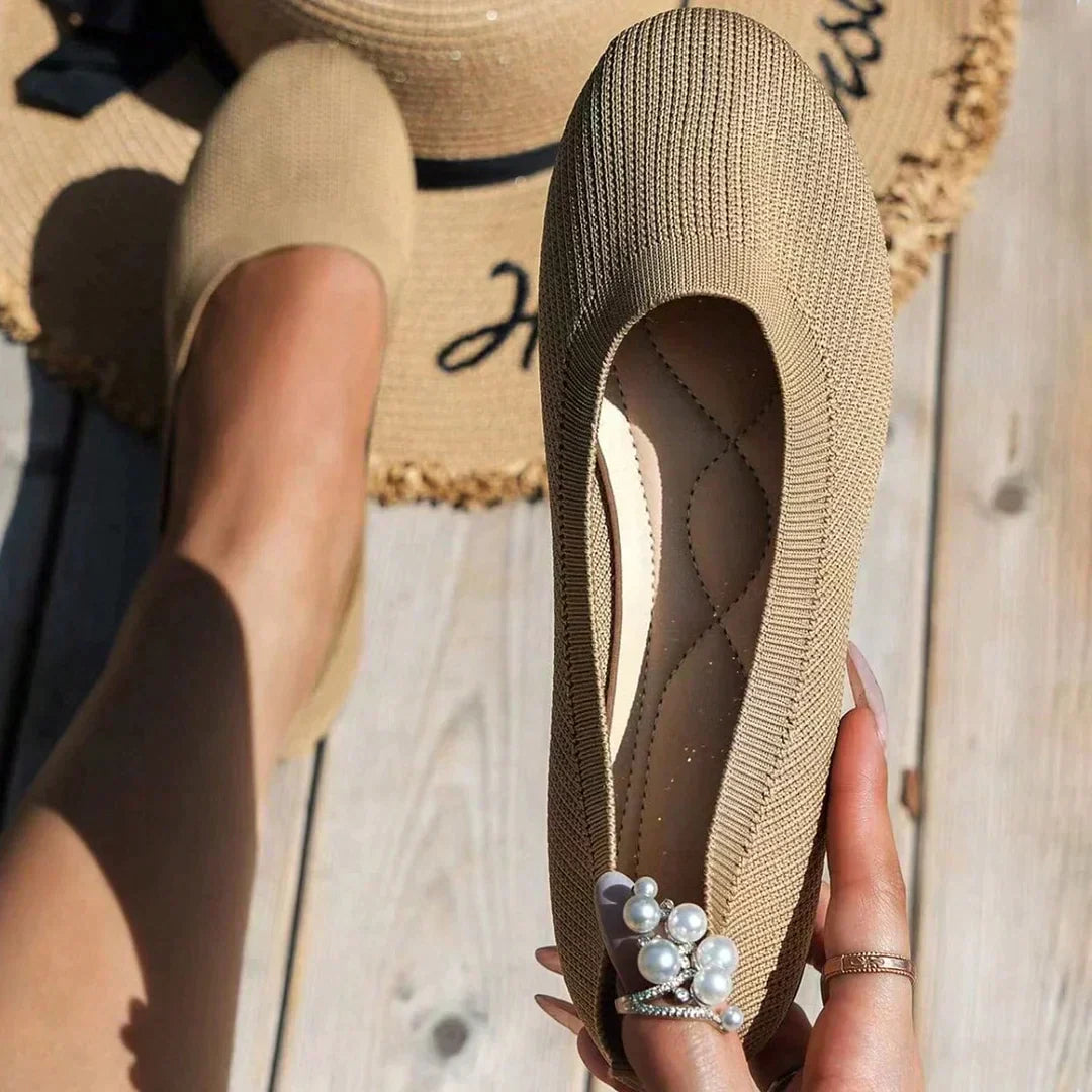 Damen Ballerinas – Leichte bequeme Flats aus Mesh für Alltag & Sommer