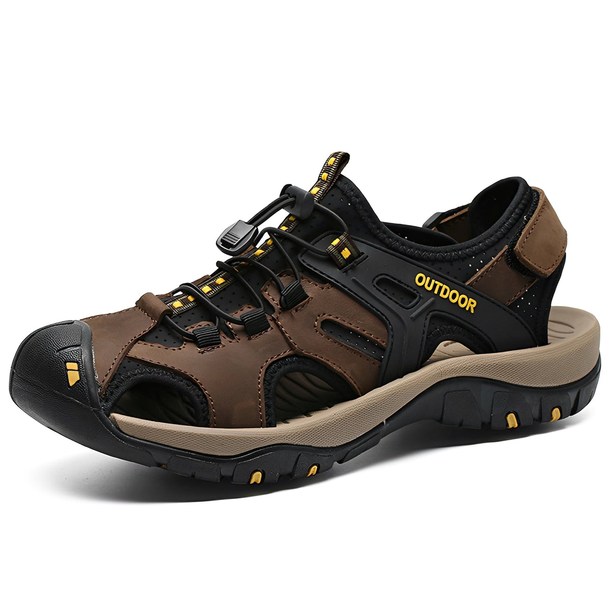 Herren Outdoor-Sandalen – Bequeme geschlossene Trekking-Sandalen für Sommer & Reisen